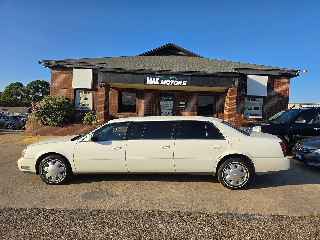 2002 Cadillac DeVille for sale at Mac Motors in Arlington, TX