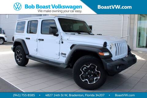 2021 Jeep Wrangler Unlimited for sale at Bob Boast Volkswagen in Bradenton FL