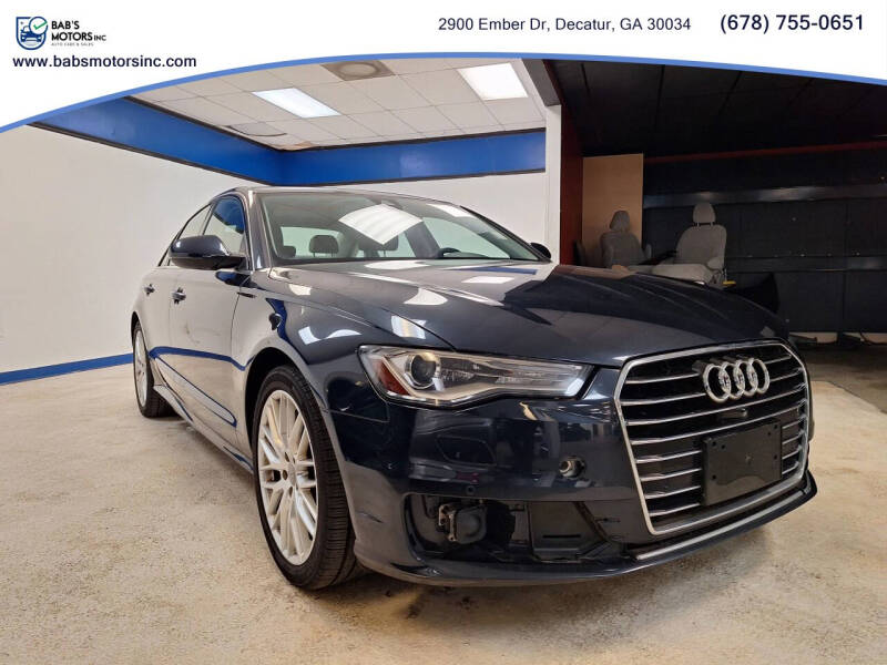 2016 Audi A6 2.0T quattro Premium Plus