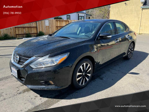 2018 Nissan Altima for sale at Automotion in Roseville CA
