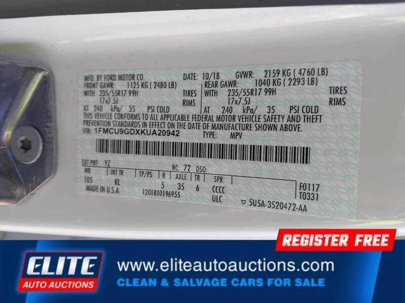 2019 Ford Escape SE