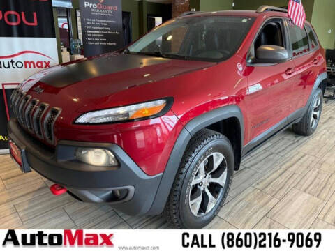 2014 Jeep Cherokee for sale at AutoMax in West Hartford CT