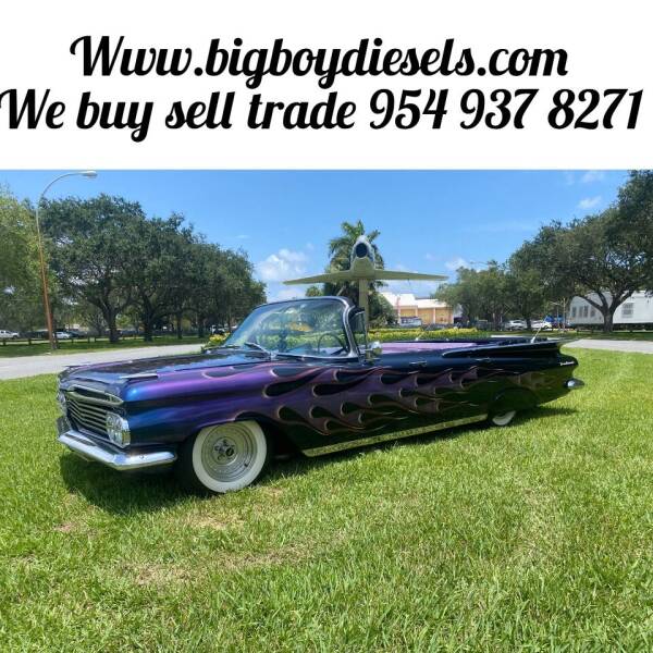 1959 Chevrolet Brookwood for sale at BIG BOY DIESELS in Fort Lauderdale FL