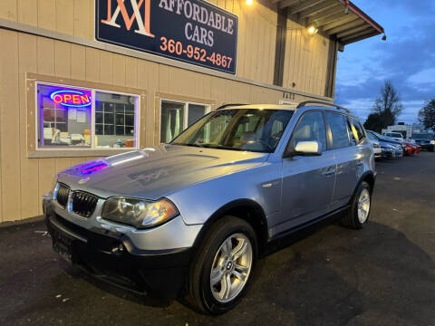 2004 BMW X3 for sale at M & A Affordable Cars in Vancouver WA