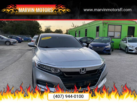 2019 Honda Accord for sale at Marvin Motors in Kissimmee FL