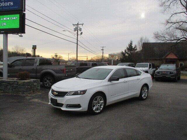 2018 Chevrolet Impala for sale at Mill Street Motors in Worcester MA