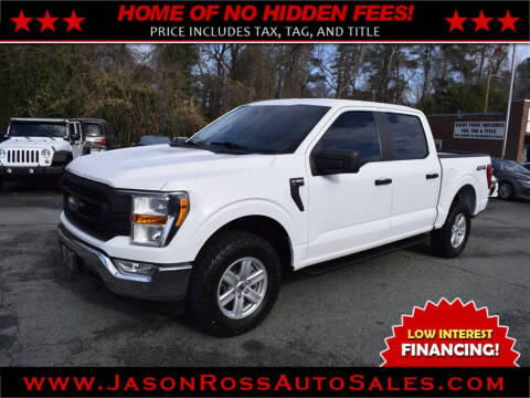 2022 Ford F-150 for sale at Jason Ross Auto Sales in Burlington NC