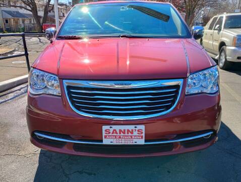 2012 Chrysler Town and Country for sale at Sann's Auto Sales in Baltimore MD