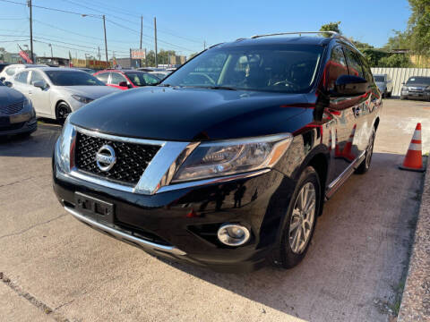 2014 Nissan Pathfinder for sale at Sam's Auto Sales in Houston TX
