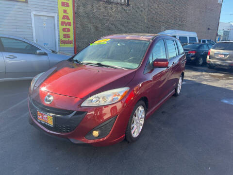 2012 Mazda MAZDA5 for sale at RON'S AUTO SALES INC in Cicero IL
