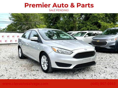 2016 Ford Focus for sale at Premier Auto & Parts in Elyria OH