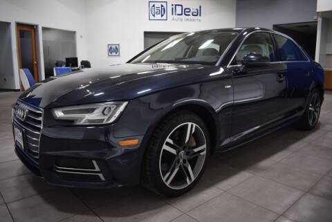 2018 Audi A4 for sale at iDeal Auto Imports in Eden Prairie MN