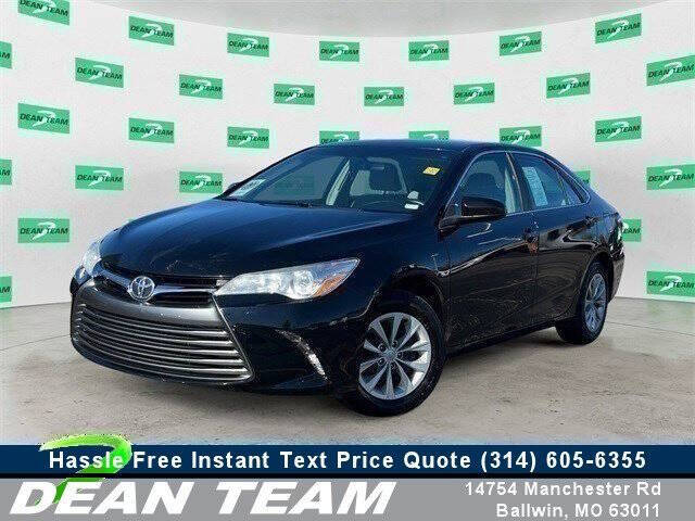 2017 Toyota Camry for sale at St. Louis Auto Finance in Saint Louis MO