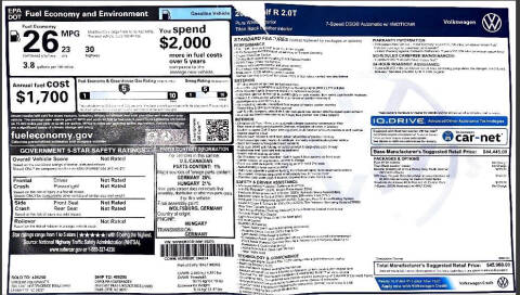 2022 Volkswagen Golf R 4Motion