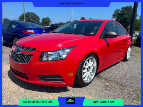 2014 Chevrolet Cruze for sale at Action Auto Specialist in Norfolk VA