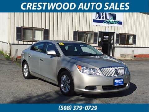 2011 Buick LaCrosse for sale at Crestwood Auto Sales in Swansea MA