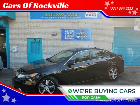 2014 Acura TSX for sale at Cars Of Rockville in Rockville MD