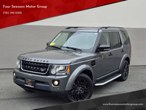 2016 Land Rover LR4 for sale at Four Seasons Motor Group in Swampscott MA