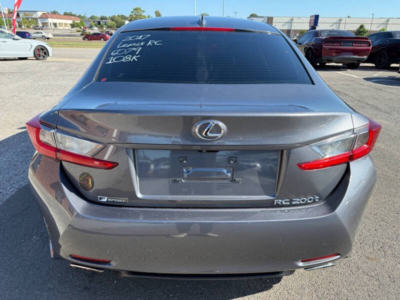 2017 Lexus RC 200t