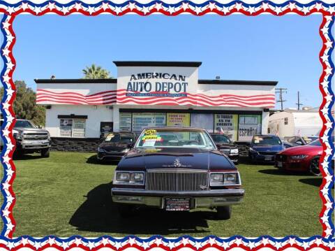 1981 Buick Regal for sale at American Auto Depot in Modesto CA