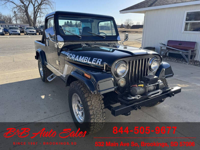 1981 Jeep Scrambler for sale at B & B Auto Sales in Brookings SD