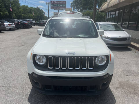 2018 Jeep Renegade for sale at J Franklin Auto Sales in Macon GA