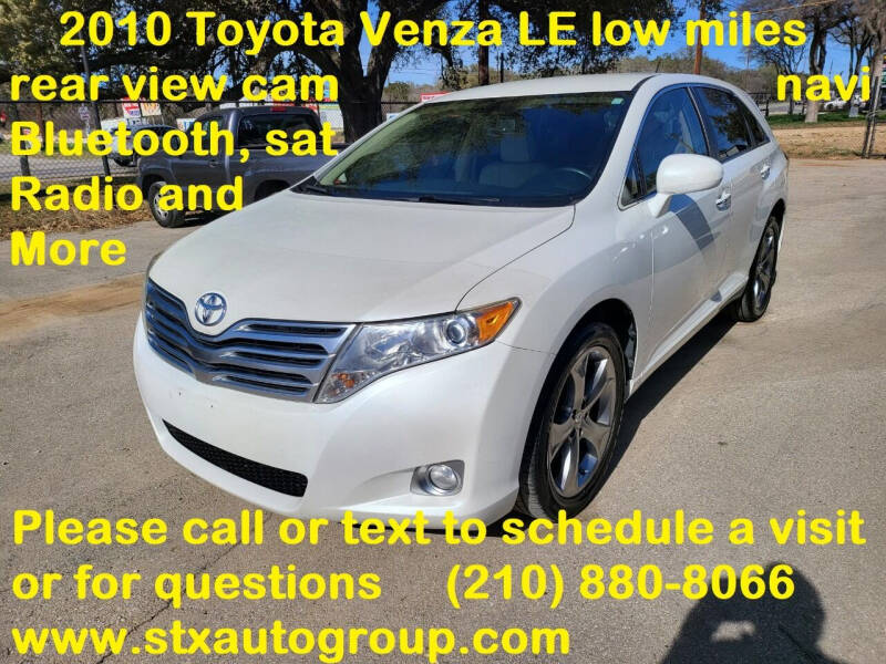 2010 Toyota Venza for sale at STX Auto Group in San Antonio TX