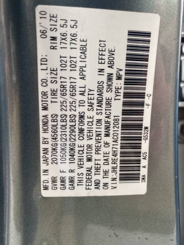 2010 Honda CR-V EX-L