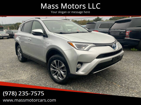 2016 Toyota RAV4 Hybrid for sale at Mass Motors LLC in Worcester MA