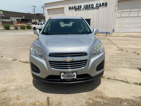 2015 Chevrolet Trax for sale at MARLER USED CARS in Gainesville TX