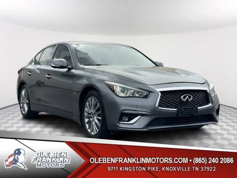 2018 Infiniti Q50 for sale at Ole Ben Franklin Motors KNOXVILLE - Clinton Highway in Knoxville TN