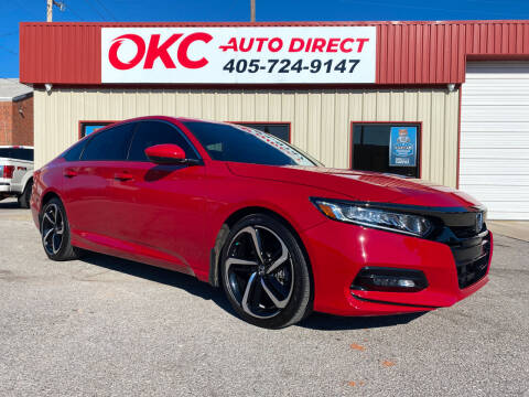 2019 Honda Accord for sale at OKC Auto Direct, LLC in Oklahoma City OK