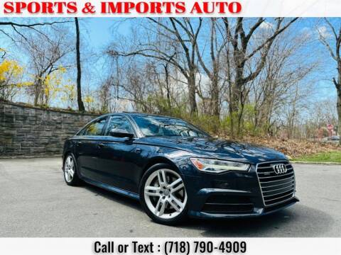 2017 Audi A6 for sale at Sports & Imports Auto Inc. in Brooklyn NY