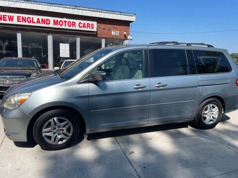 2007 Honda Odyssey for sale at New England Motor Cars in Springfield MA