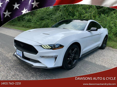 2021 Ford Mustang for sale at Dawsons Auto & Cycle in Glen Burnie MD