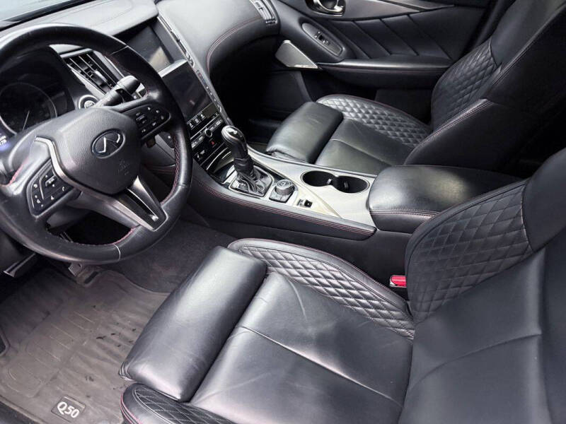 2018 Infiniti Q50 Red Sport 400