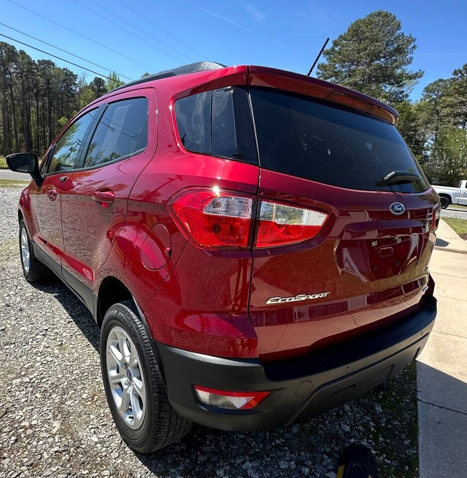 2020 Ford EcoSport for sale at Redfield Auto Sales, Inc. in Redfield, AR