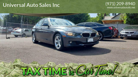 2015 BMW 3 Series for sale at Universal Auto Sales Inc in Salem OR
