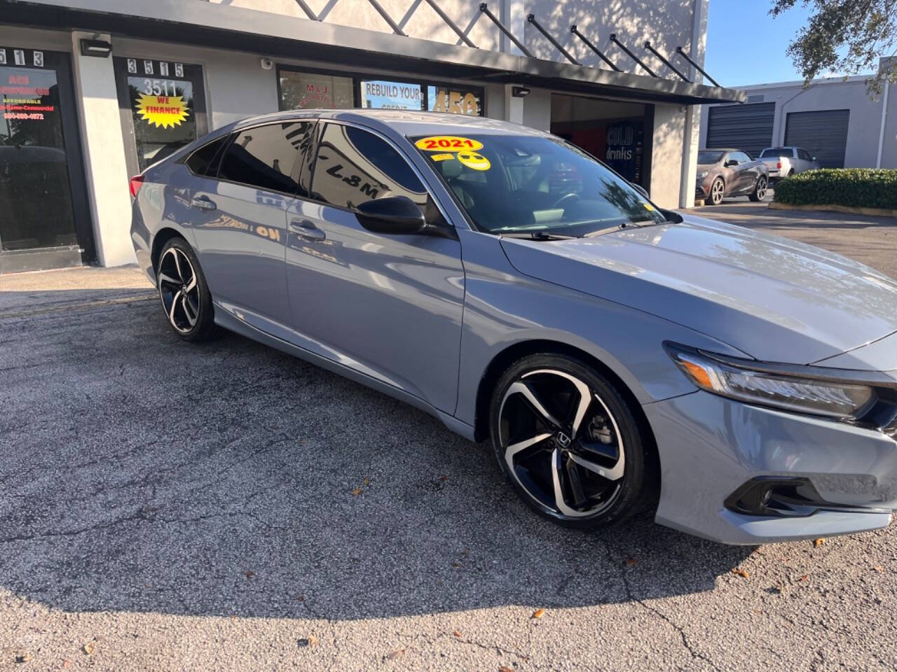 2021 Honda Accord for sale at M & J UNITED AUTO SALES in LAUDERDALE LAKES, FL