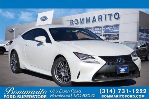 2016 Lexus RC 200t for sale at NICK FARACE AT BOMMARITO FORD in Hazelwood MO