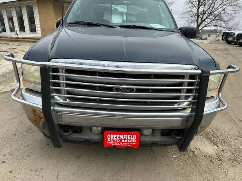 2002 Ford F-250 Super Duty for sale at GREENFIELD AUTO SALES in Greenfield IA