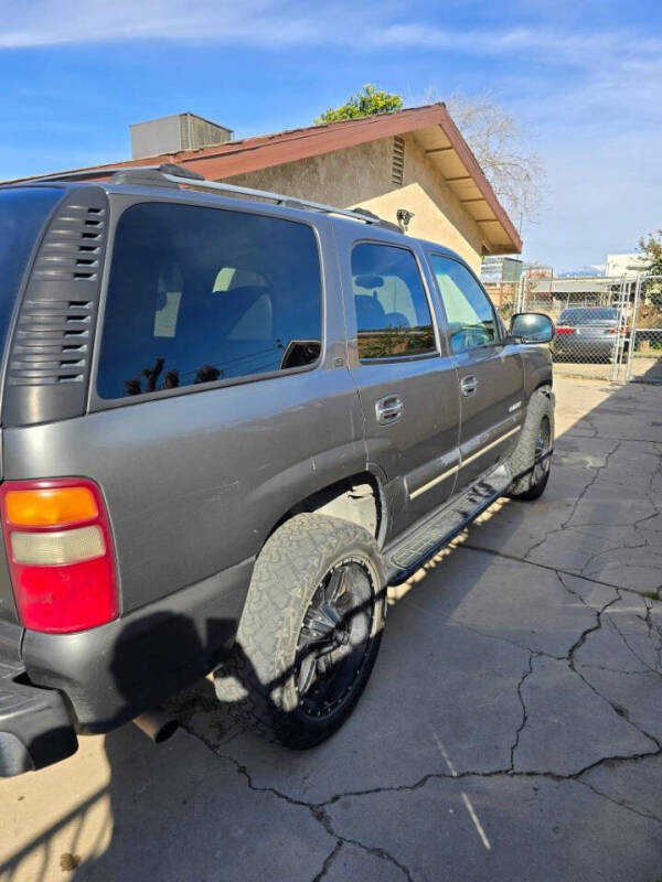 2001 Chevrolet Tahoe for sale at E and M Auto Sales in Bloomington CA