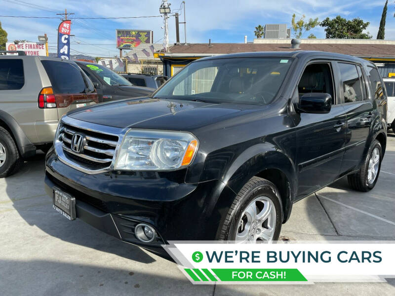 2013 Honda Pilot for sale at Good Vibes Auto Sales in North Hollywood CA