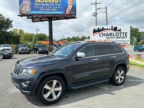 2015 Jeep Grand Cherokee for sale at Charlotte Auto Import in Charlotte NC