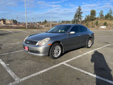 2005 Infiniti G35 for sale at Apex Motors Inc. in Tacoma WA