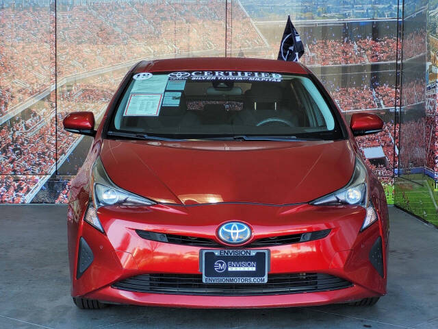 2018 Toyota Prius for sale at Envision Toyota of Milpitas in Milpitas, CA