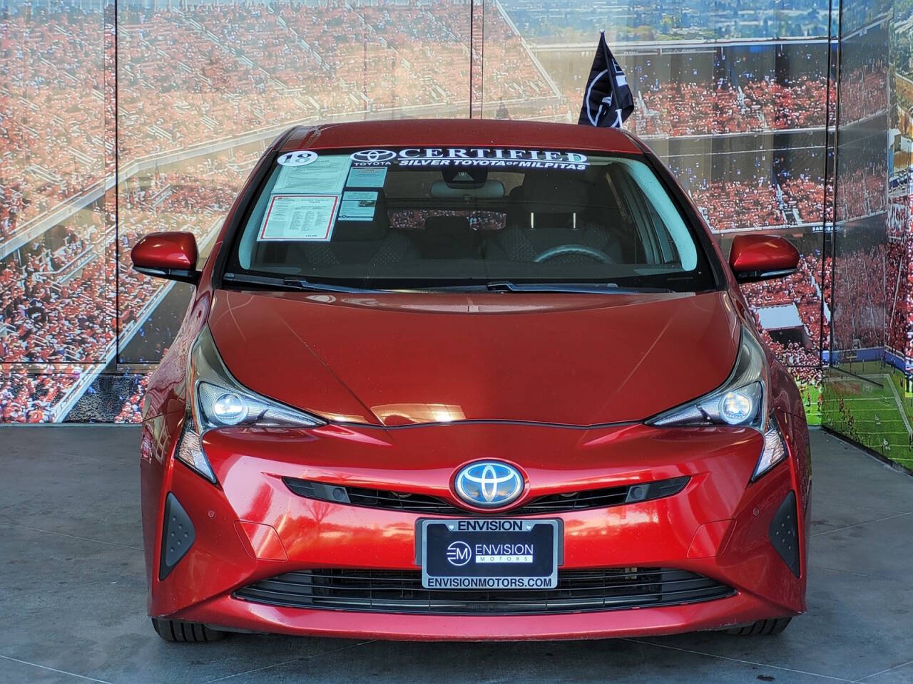 2018 Toyota Prius for sale at Envision Toyota of Milpitas in Milpitas, CA