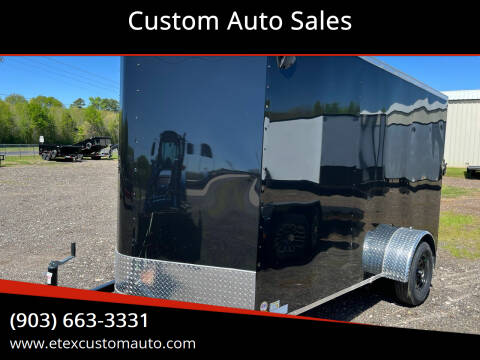 2024 Continental Cargo 6x12 Enclosed Trailer for sale at Custom Auto Sales - TRAILERS in Longview TX