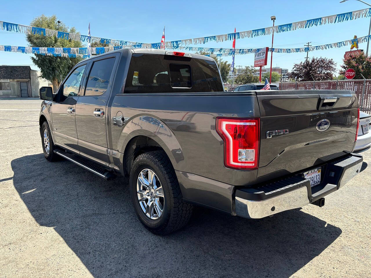 2015 Ford F-150 for sale at FRED AUTO WHOLESALE INC in Fresno, CA