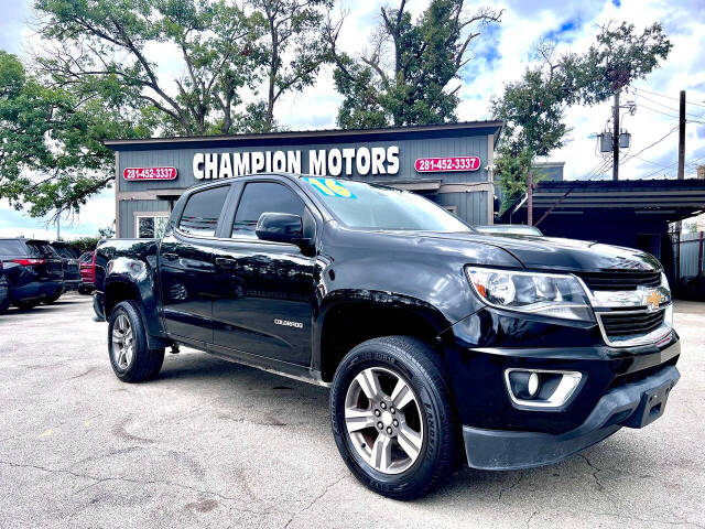 2016 Chevrolet Colorado for sale at Champion Motors in Channelview, TX